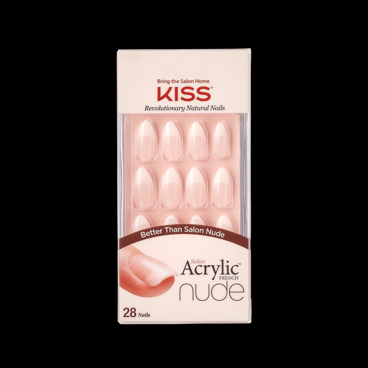 KISS Salon Acrylic French Nude Nails - Peaceful | KISS, imPRESS, JOAH