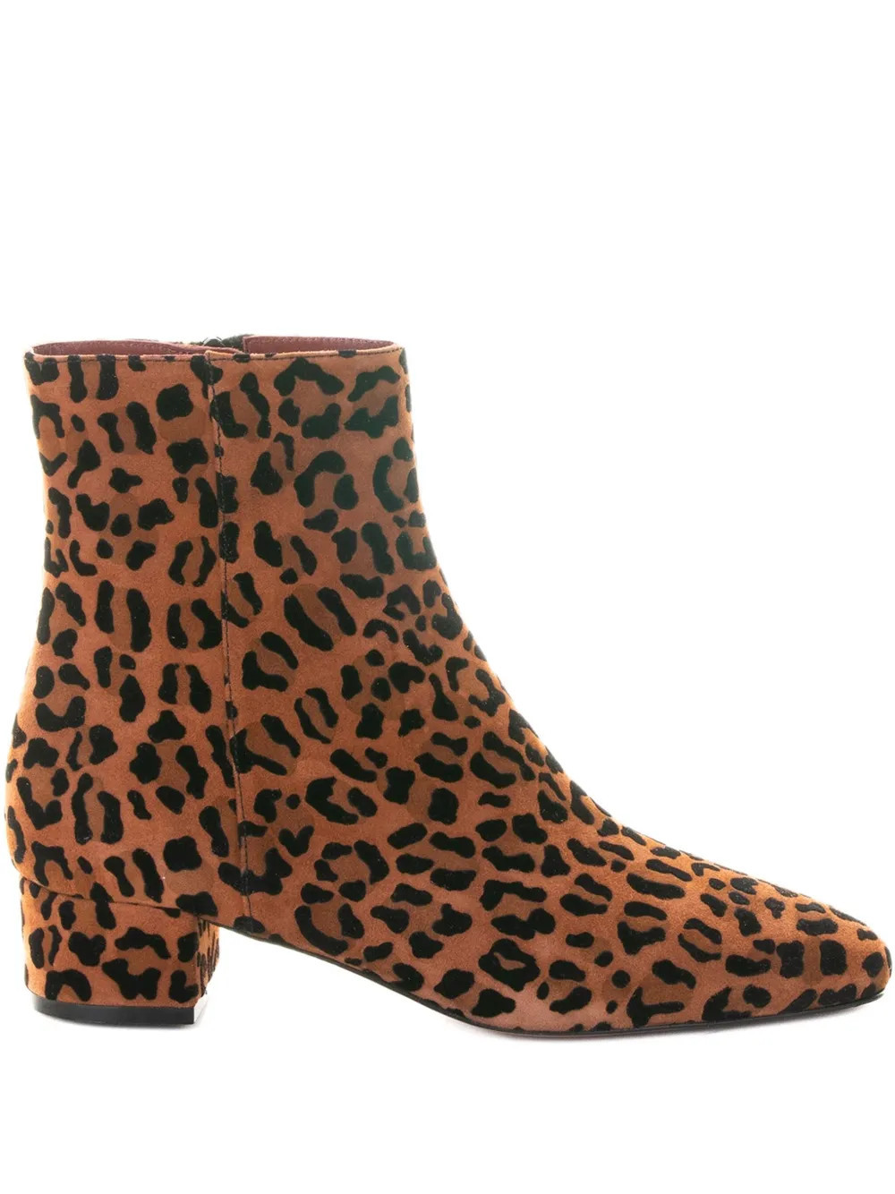 Roberto Festa leopard-print block-heel boots - Brown | Farfetch Global