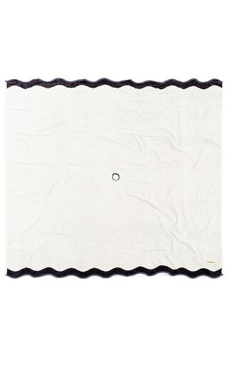 Beach Blanket in Riviera White | Revolve Clothing (Global)