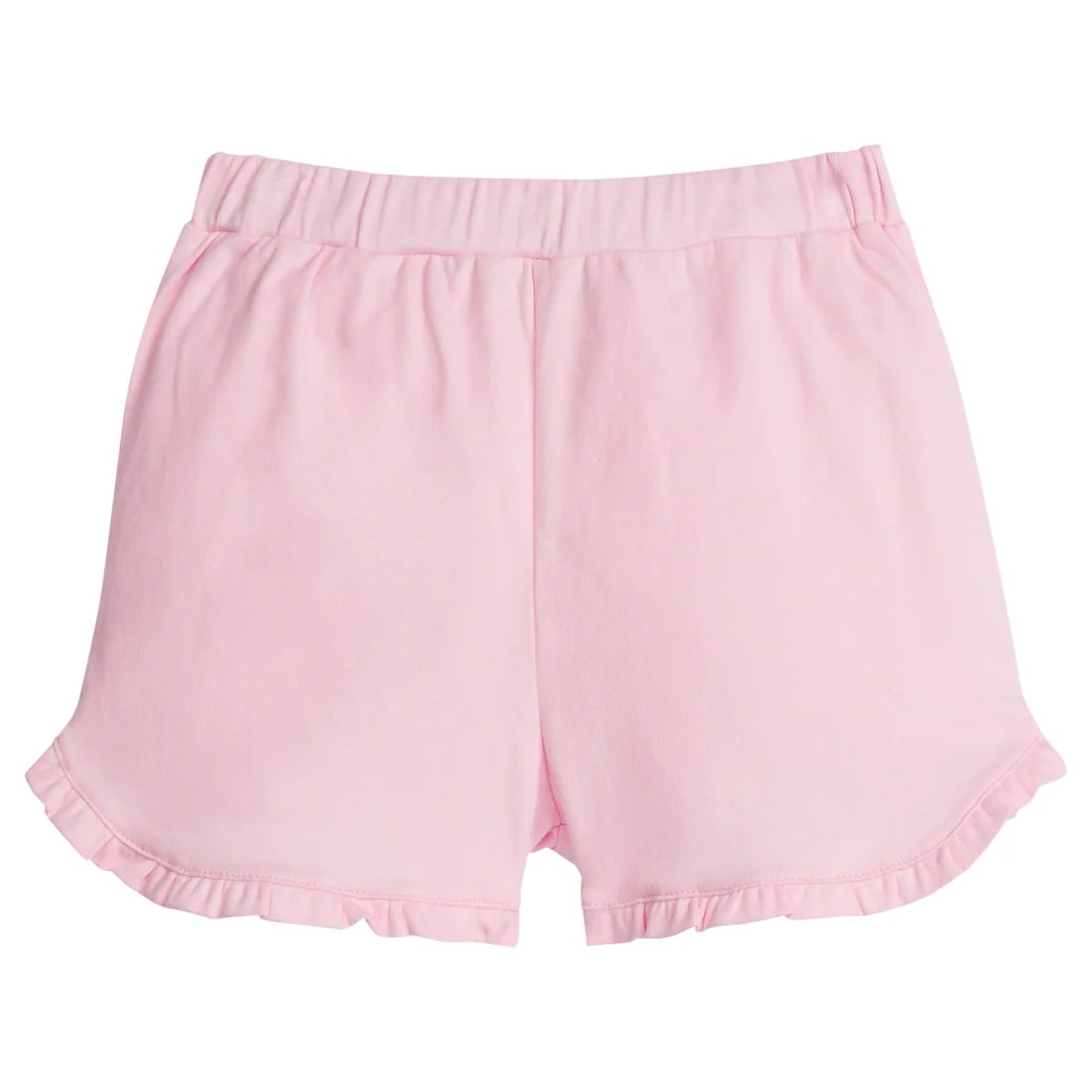 Girl's Light Pink Ruffled Shorts - Kids Bottoms | Little English