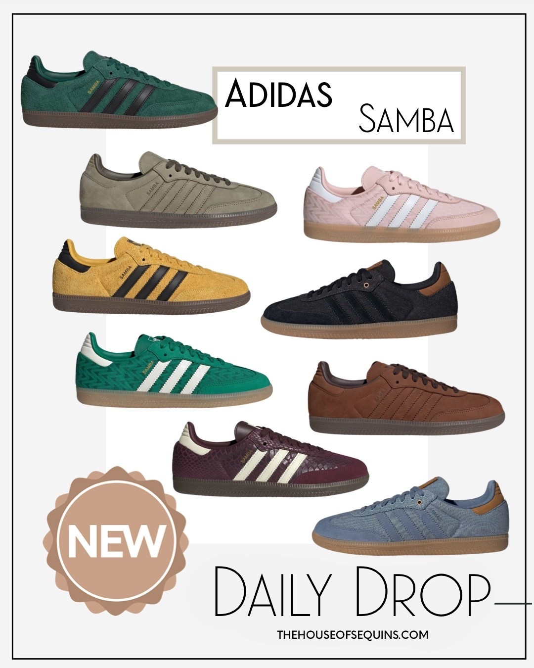 New! Adidas samba

Follow my LTK @thehouseofsequins on the @shop.LTK app to view this post and get my exclusive app-only content!

#liketkit 
@shop.ltk
https://liketk.it/5Esu6