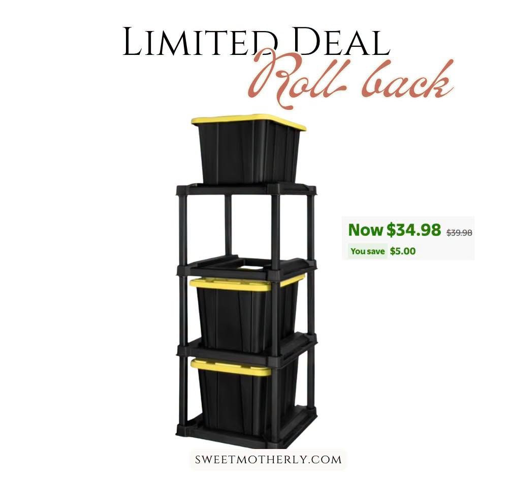 Garage storage shelves on sale

garage storage
garage organization
storage solutions
garage shelving
tool organization
heavy duty storage
garage organizers
utility storage
space saving organization
home organization essentials

#LTKSeasonal #LTKSaleAlert #LTKHome