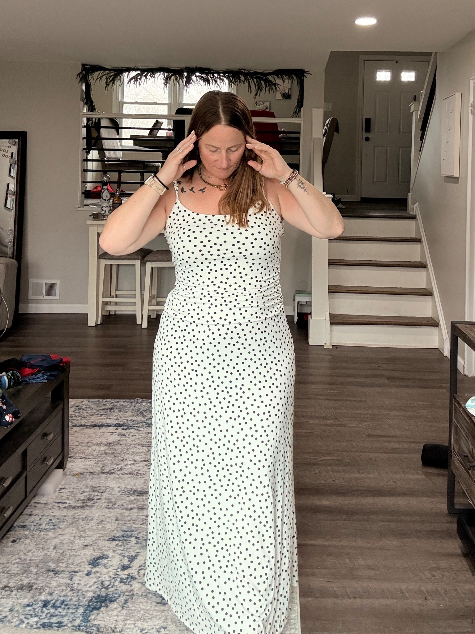 Polka dots are everywhere right now & this dress is just perfect to try out the trend. 

#LTKootd #LTKgrwm #LTKmomlife