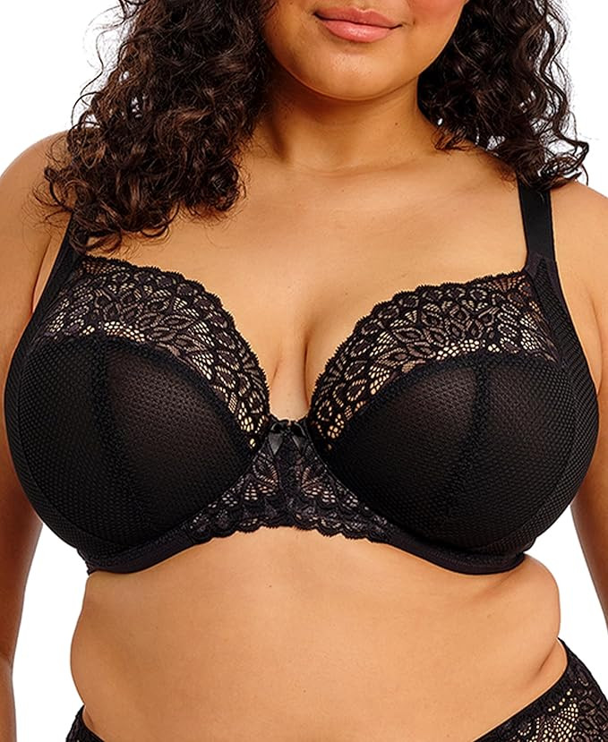 Elomi Women's Tiernie Underwire Plunge Bra | Amazon (US)