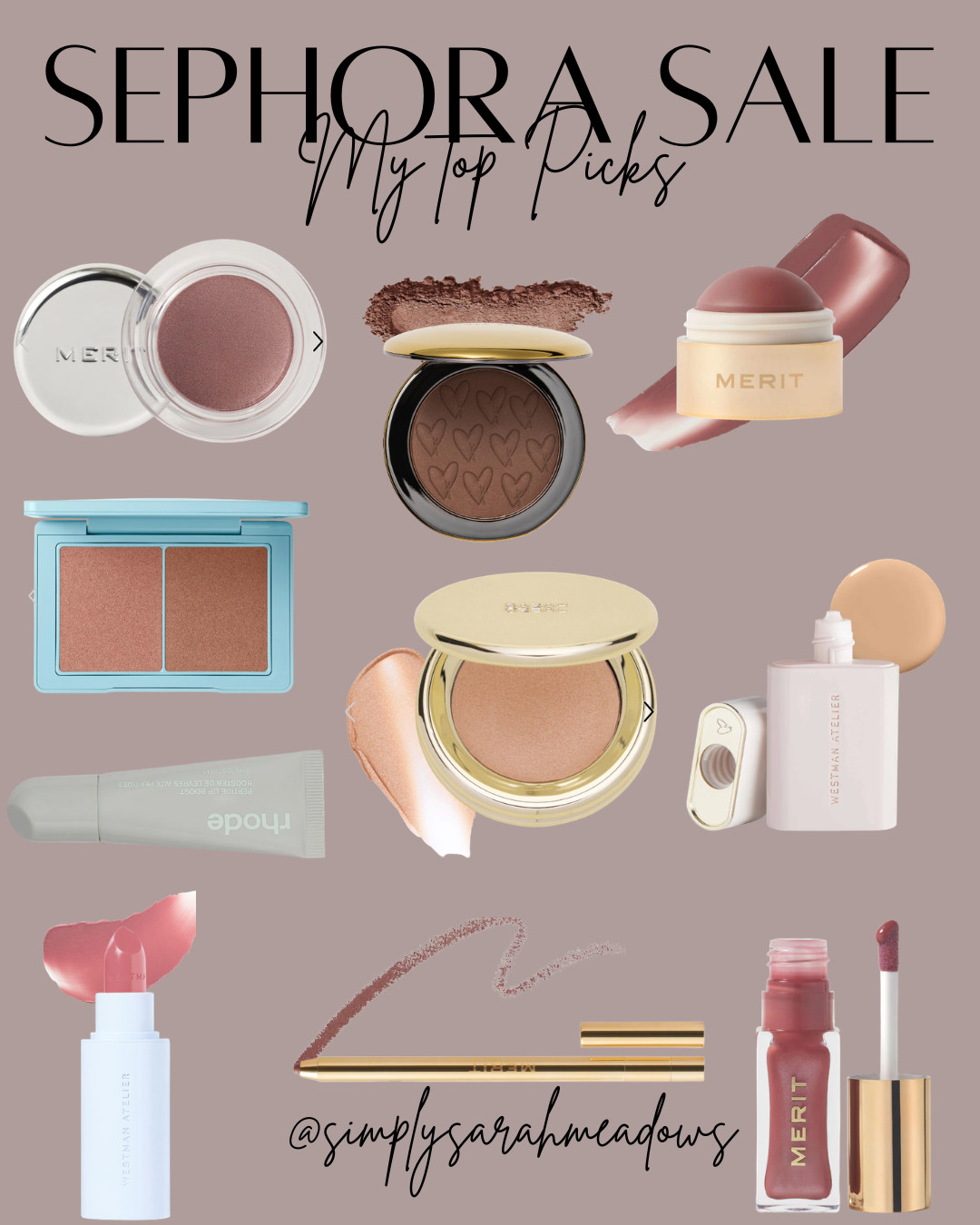 My top picks from the Sephora Spring sale. All Clean Beauty that are staples in my routine. 

 #LTKFinds #MomPicks #CleanBeauty #MeritMakeup #WestmanAtlier #AgingBeauty #LTKOver40 #LTKSaleAlert #LTKBeauty