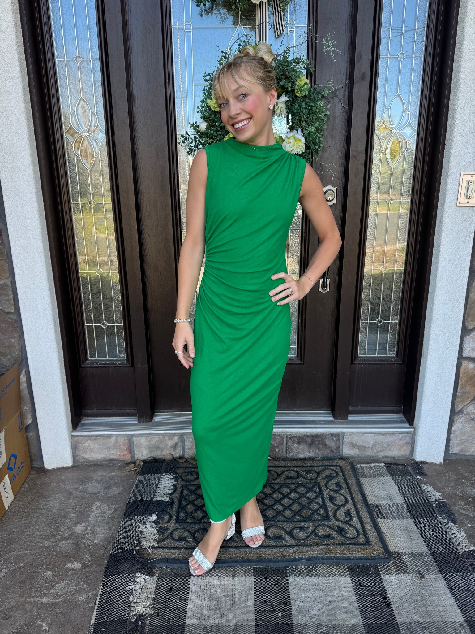 gorgeous wide strap green dress that’s perfect with the new garments! 

#LTKootd #LTKPetite #LTKdayinmylife