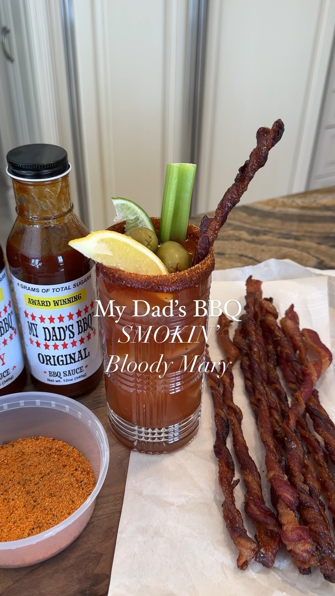 The best Bloody Mary! 

Full recipe on my Instagram @lesliestern_