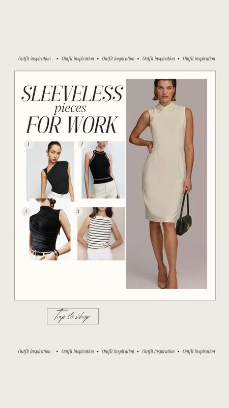 Sleeveless pieces for work 

#LTKWorkwear #LTKStyleTip