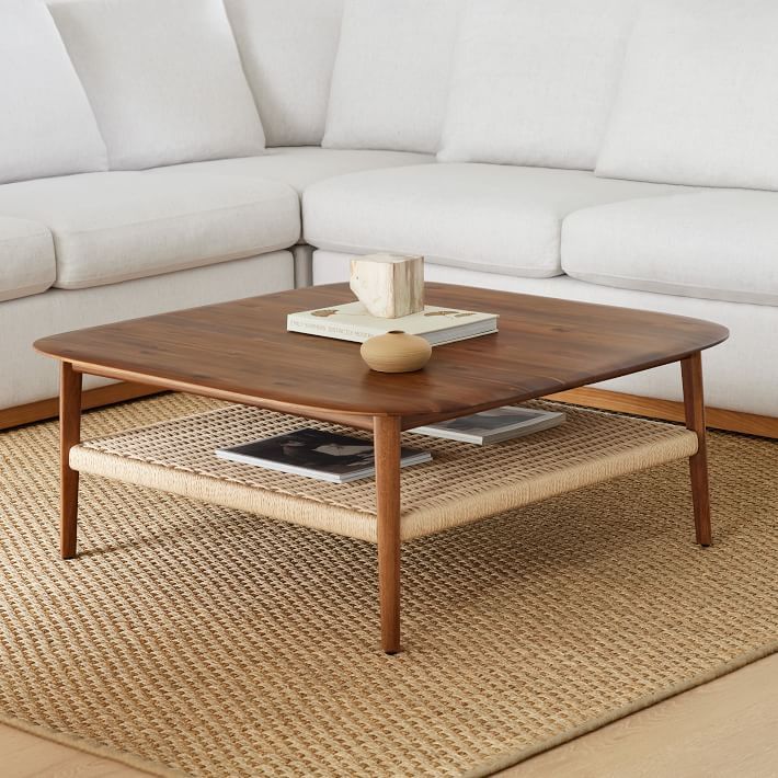 Chadwick Mid-Century Square Coffee Table (40") | West Elm (US)