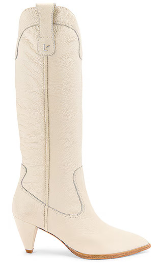 Louise Boots in Ivory | Revolve Clothing (Global)
