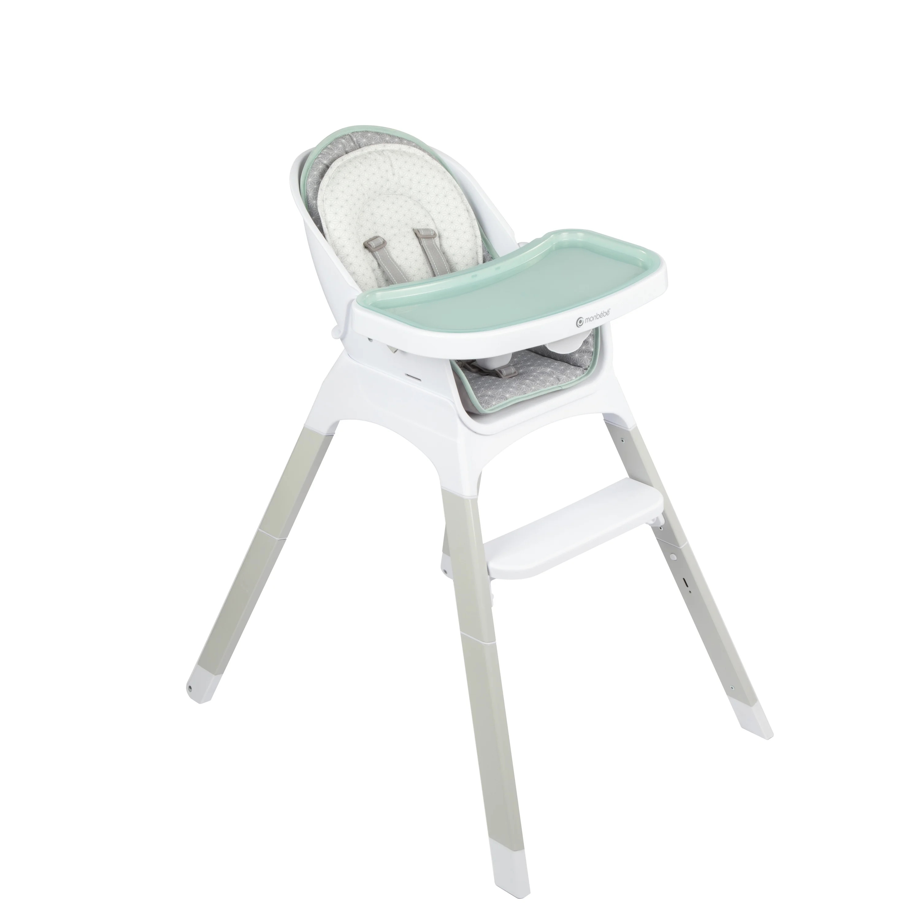 Monbebe Fusion Reclining Highchair with 8 Modes of Use, Stardust | Walmart (US)