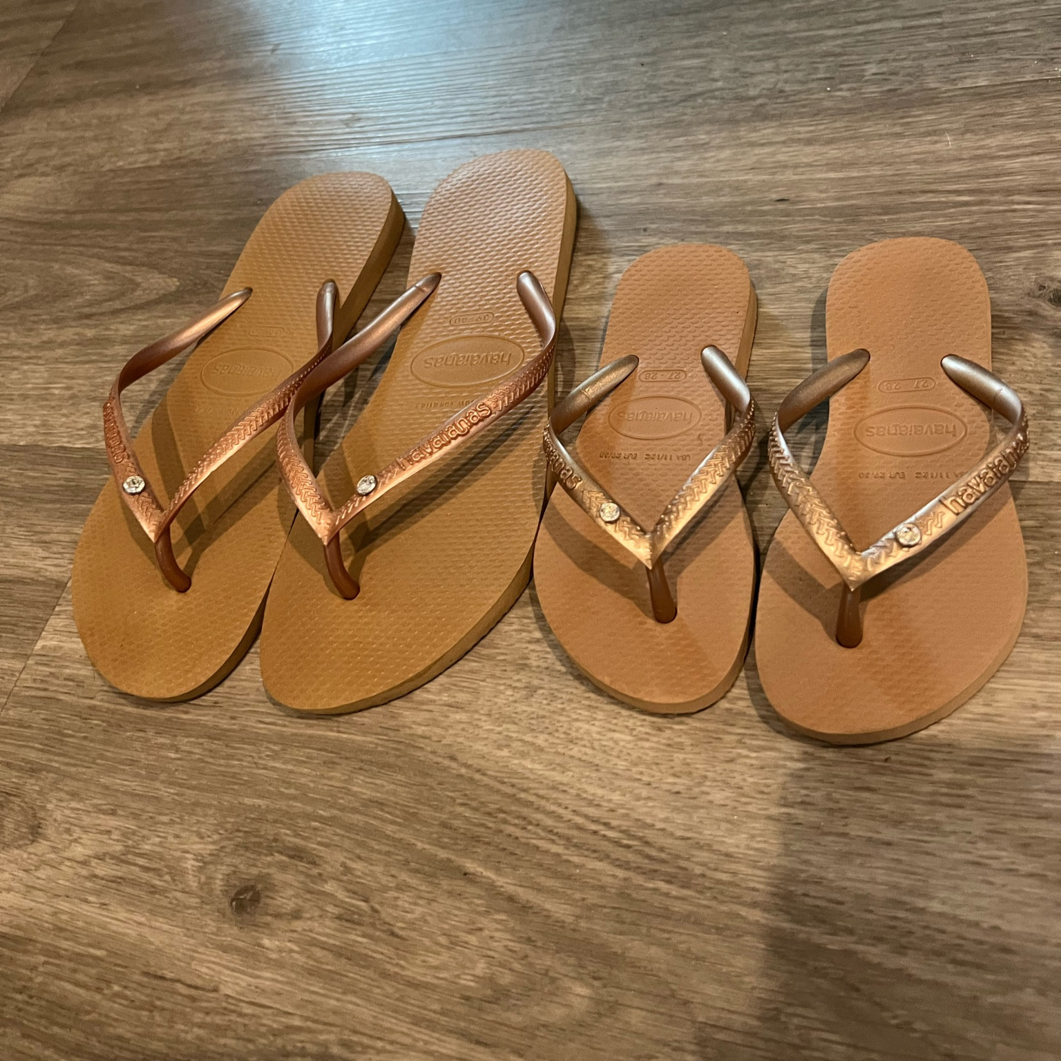 Havianas to match with your mini
Mom and me with a little bling 💎 
Summer sandals ☀️ 🩴 

#LTKunder50 #LTKswim #LTKFind