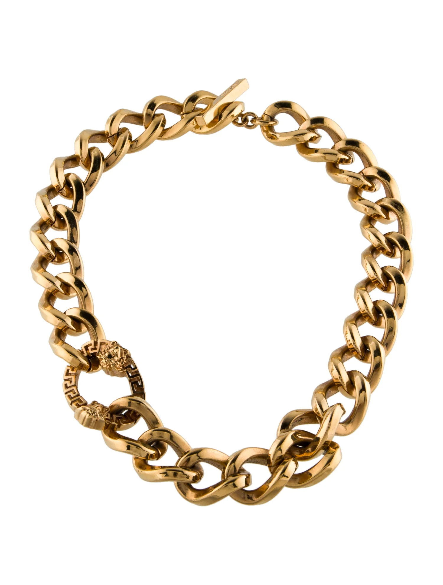 Greca Link Chain Necklace | The RealReal