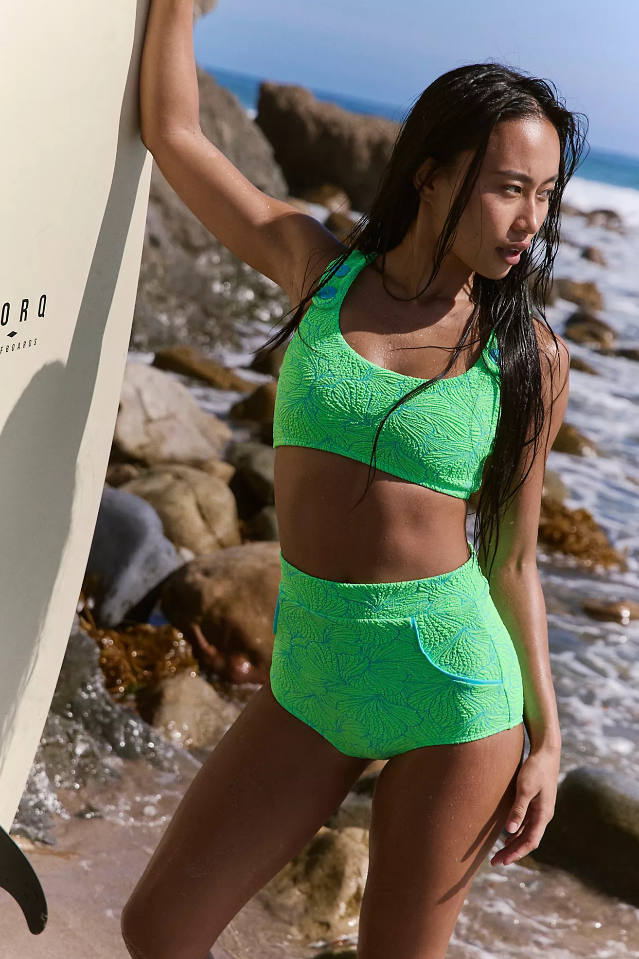 Seea Georgia High-Waisted Surf Bottoms | Free People (Global - UK&FR Excluded)
