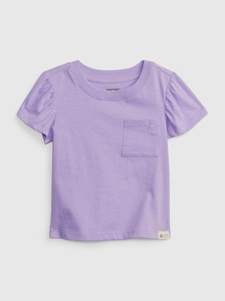 Toddler 100% Organic Cotton Mix and Match Pocket T-Shirt | Gap (US)