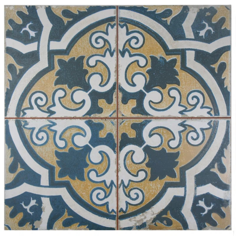 Kings 18" x 18" Ceramic Wall & Floor Tile | Wayfair North America
