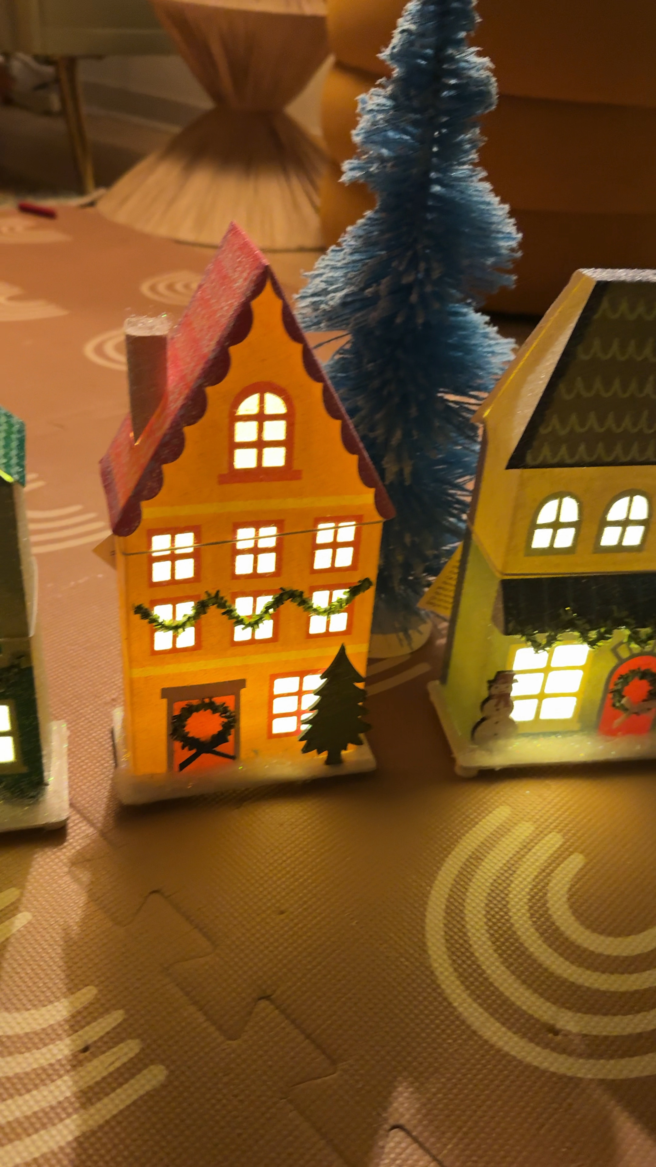 Holiday villages for only $5!! They’re so stinking adorable and they light up! 

#LTKHoliday #LTKSeasonal #LTKVideo