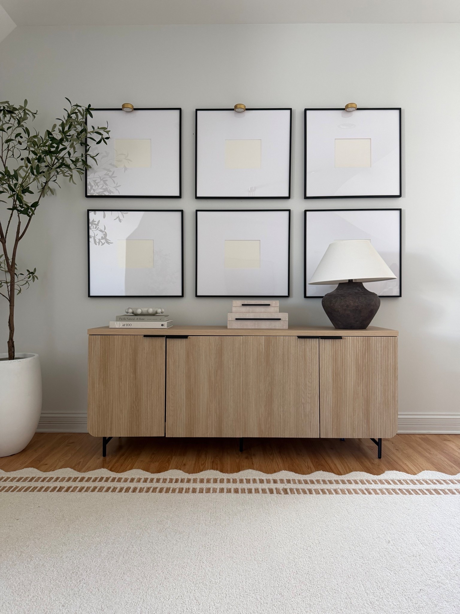 Simple sideboard styling that always works 🤍

A few neutral layers, varied heights, and one statement piece to ground it
(the lamp is currently on sale 👏🏻)

Linked here


#LTKHome