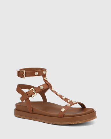 Bahir Bark Leather Sandal | Wittner