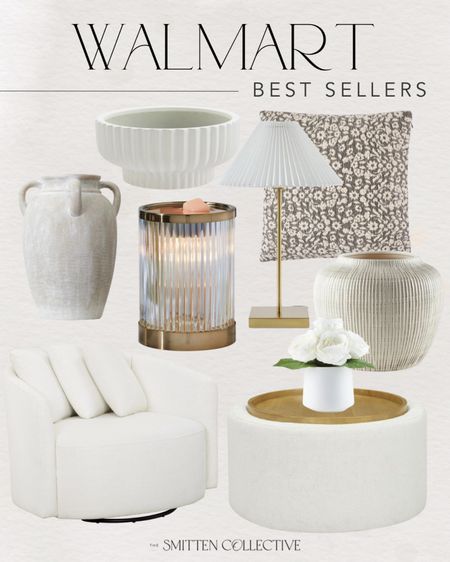 Walmart best sellers!!! Including this swivel chair, coffee table, faux flowers, vases, table lamp, throw pillow, candle warmer and more.

Walmart, new arrivals, Walmart best sellers, Walmart favorites, Walmart home decor, Walmart furniture, Drew Barrymore, beautiful, modern home decor, neutral home decor, home decor inspiration 

#LTKStyleTip #LTKSeasonal #LTKHome