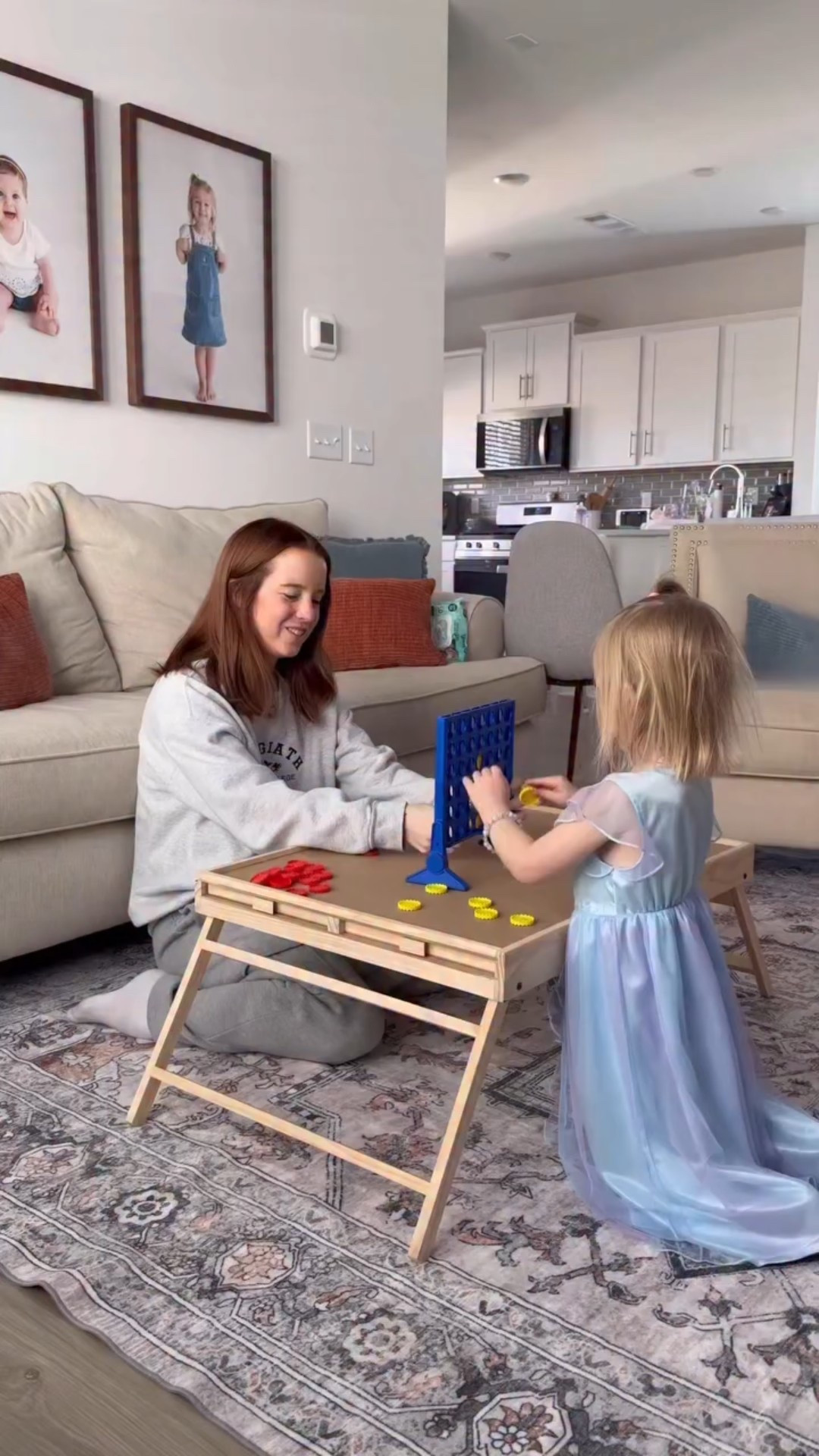 this folding game table is a must! It has spots for all your game pieces, a topper to save your spot in your game when you need a break, and folds for easy storage! Comment TABLE and I’ll send you a direct link! 🔗
•
•
#temufinds #temumusthaves #momsofinstagram #nashvilletn #parenting