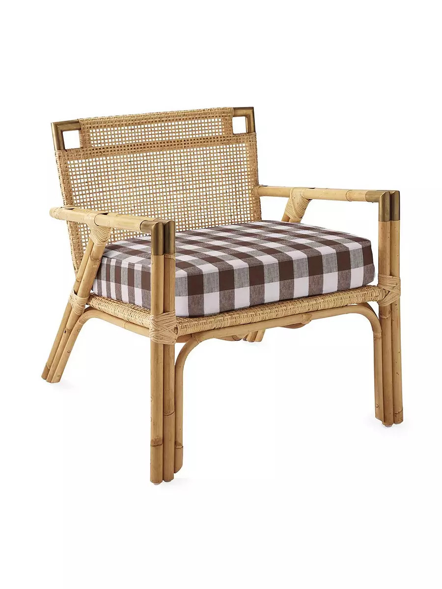 Mattituck Rattan Armchair | Serena and Lily
