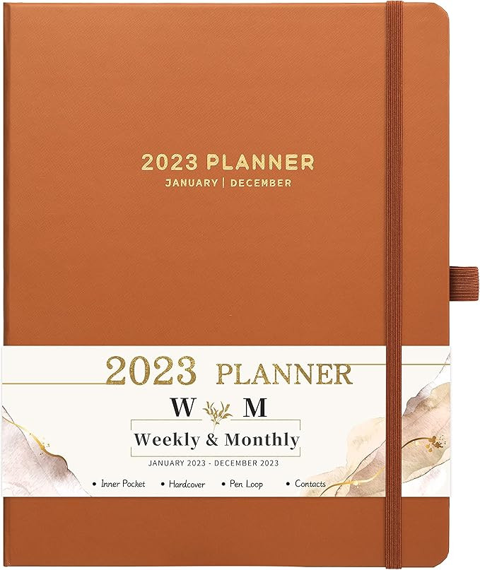 Amazon.com : 2023 Planner - Weekly and Monthly Planner 2023, January - December, 8’’ × 10’... | Amazon (US)