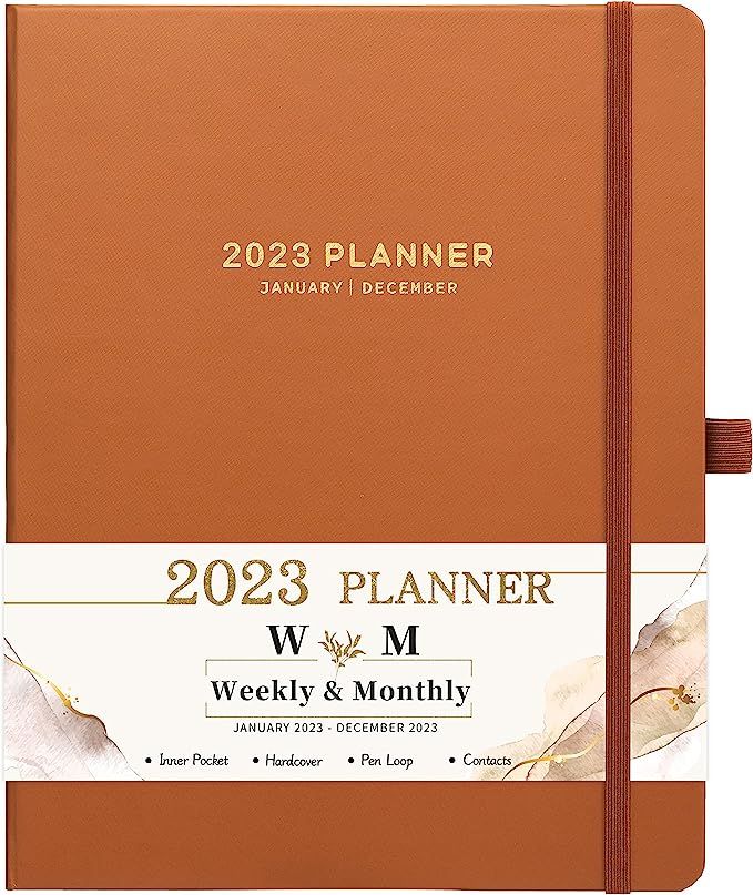 Amazon.com : 2023 Planner - Weekly and Monthly Planner 2023, January - December, 8’’ × 10’... | Amazon (US)