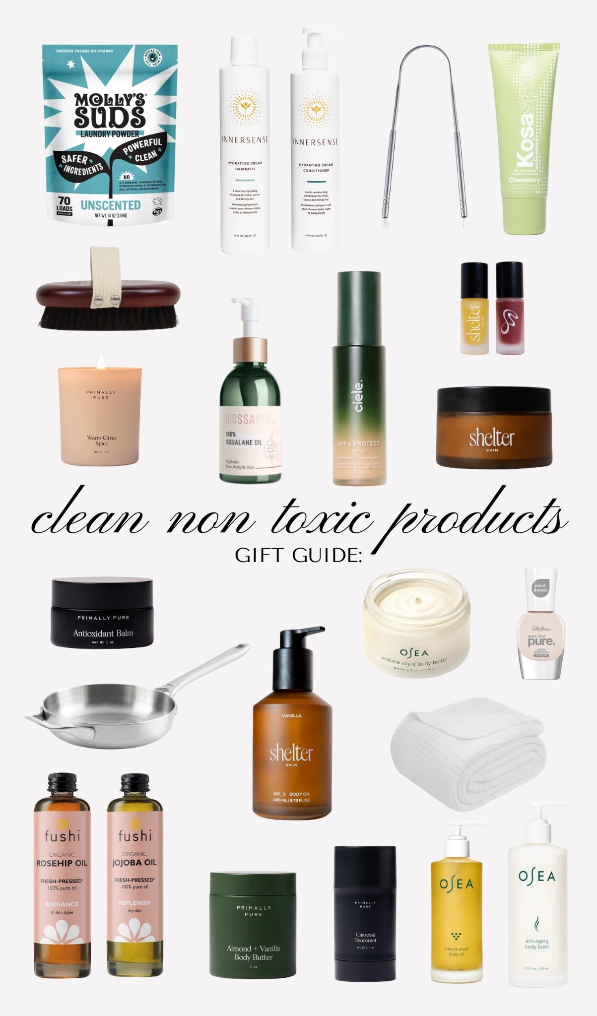 wellness, clean, non toxic products 

#LTKBeauty #LTKGiftGuide