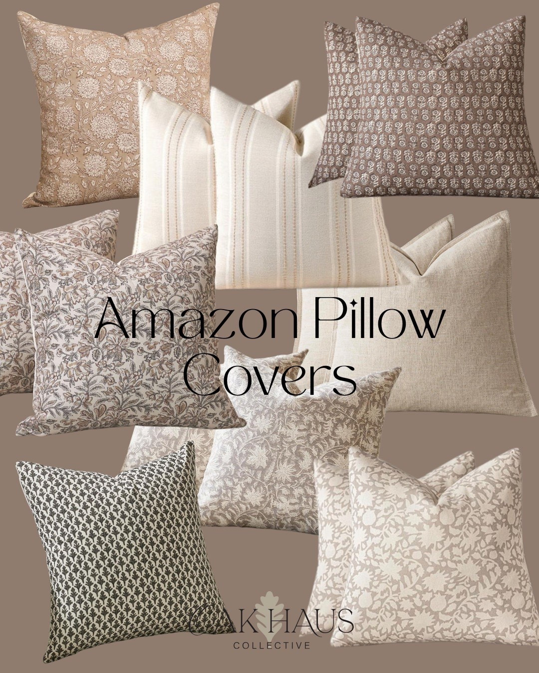 Designer-Inspired Amazon Pillow Covers
I’ve scoured Amazon for the best designer-inspired, affordable pillow covers to refresh your home for the new year!

I have purchased and bought all of these for my home and love rotating them out through the season. 


#LTKHome