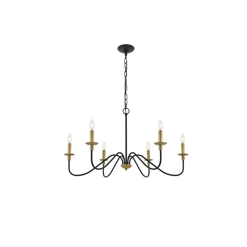 Ableton 6 - Light Candle Style Classic / Traditional Chandelier | Wayfair North America