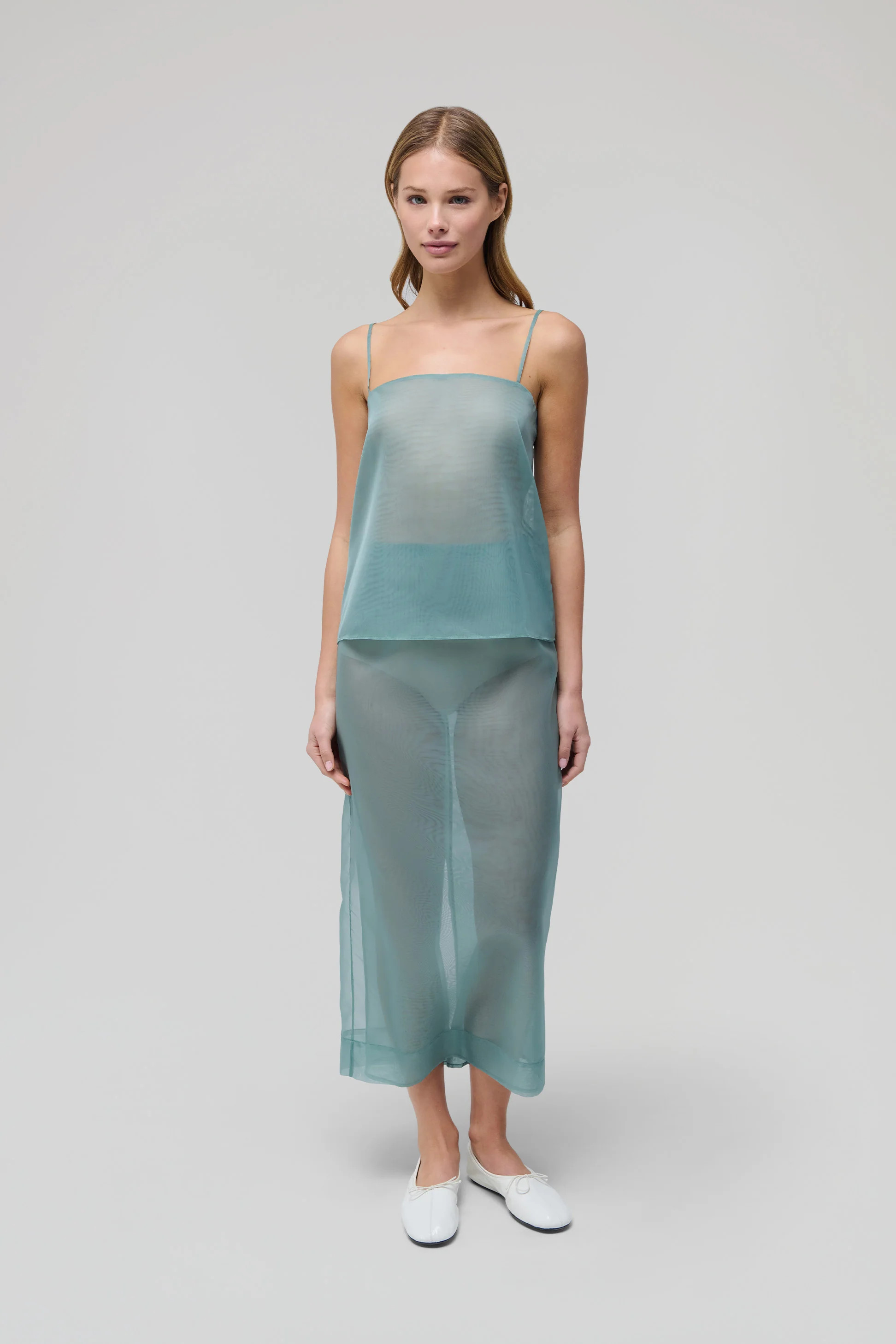 ORGANZA PENCIL SKIRT | Renggli