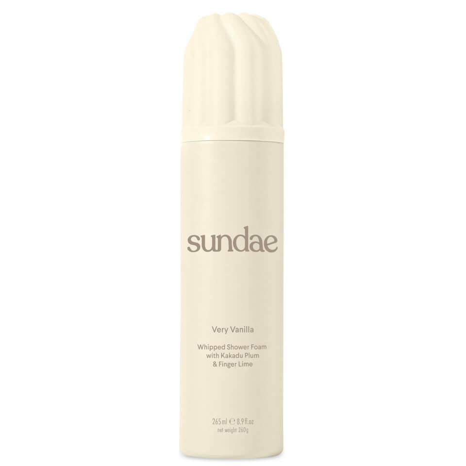 SUNDAE Very Vanilla Whipped Shower Foam 260ml | Cult Beauty