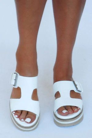 Up In The Air Sandals: Ivory/Multi | Shophopes