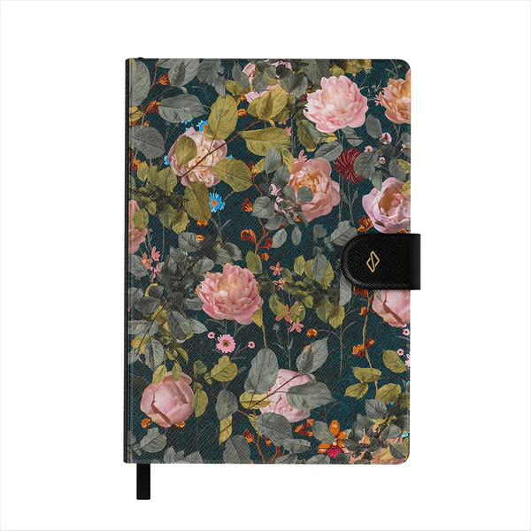 Bloomy Garden - Vintage Notebook | BURGA