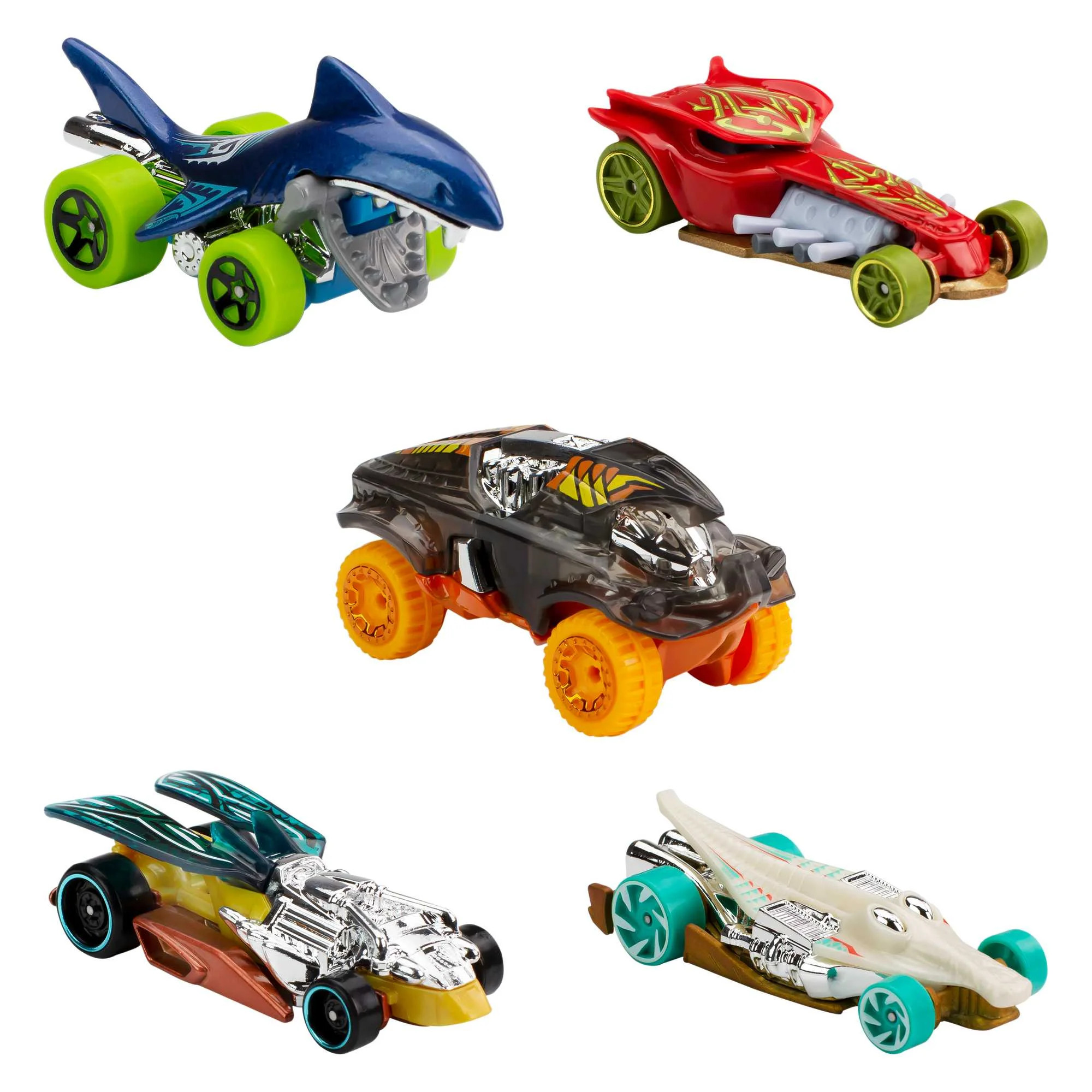 Hot Wheels 5-Car Pack of 1:64 Scale Vehicles for Kids & Collectors (Styles May Vary) | Walmart (US)