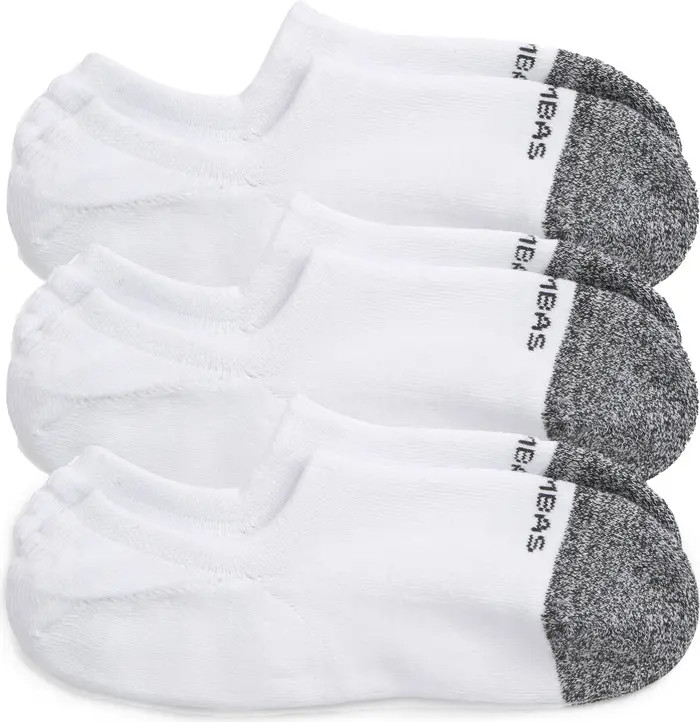 3-Pack Cushion No-Show Socks | Nordstrom