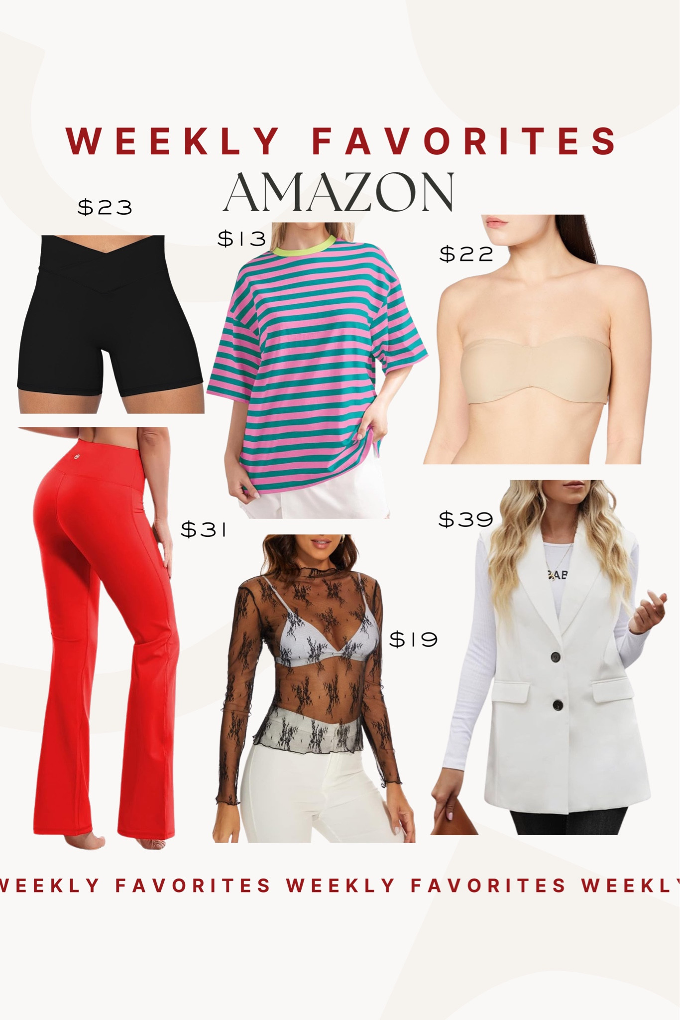 Rounding up this weeks Amazon favorites!! We’re loving these leggings!!

Amazon finds, Amazon fashion, leggings, fp inspired top, biker shorts

#LTKSeasonal #LTKFindsUnder100 #LTKFindsUnder50
