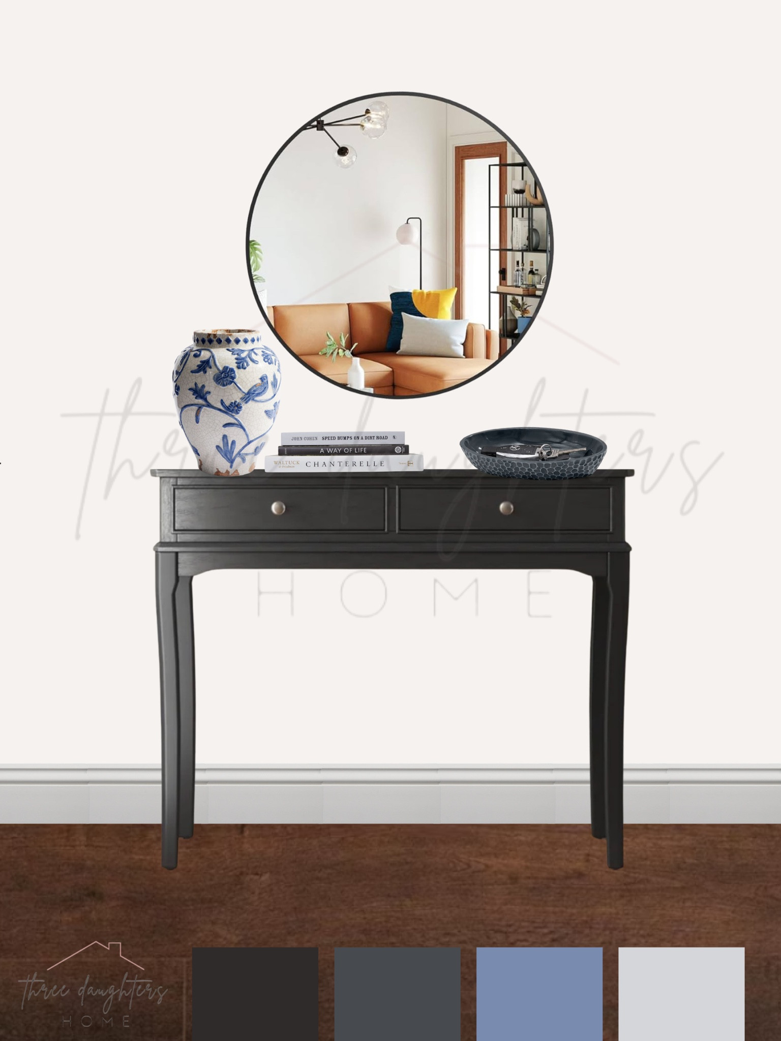 entry, entryway, console table, table decor, round mirror, mud room

#LTKHome #LTKStyleTip #LTKFamily