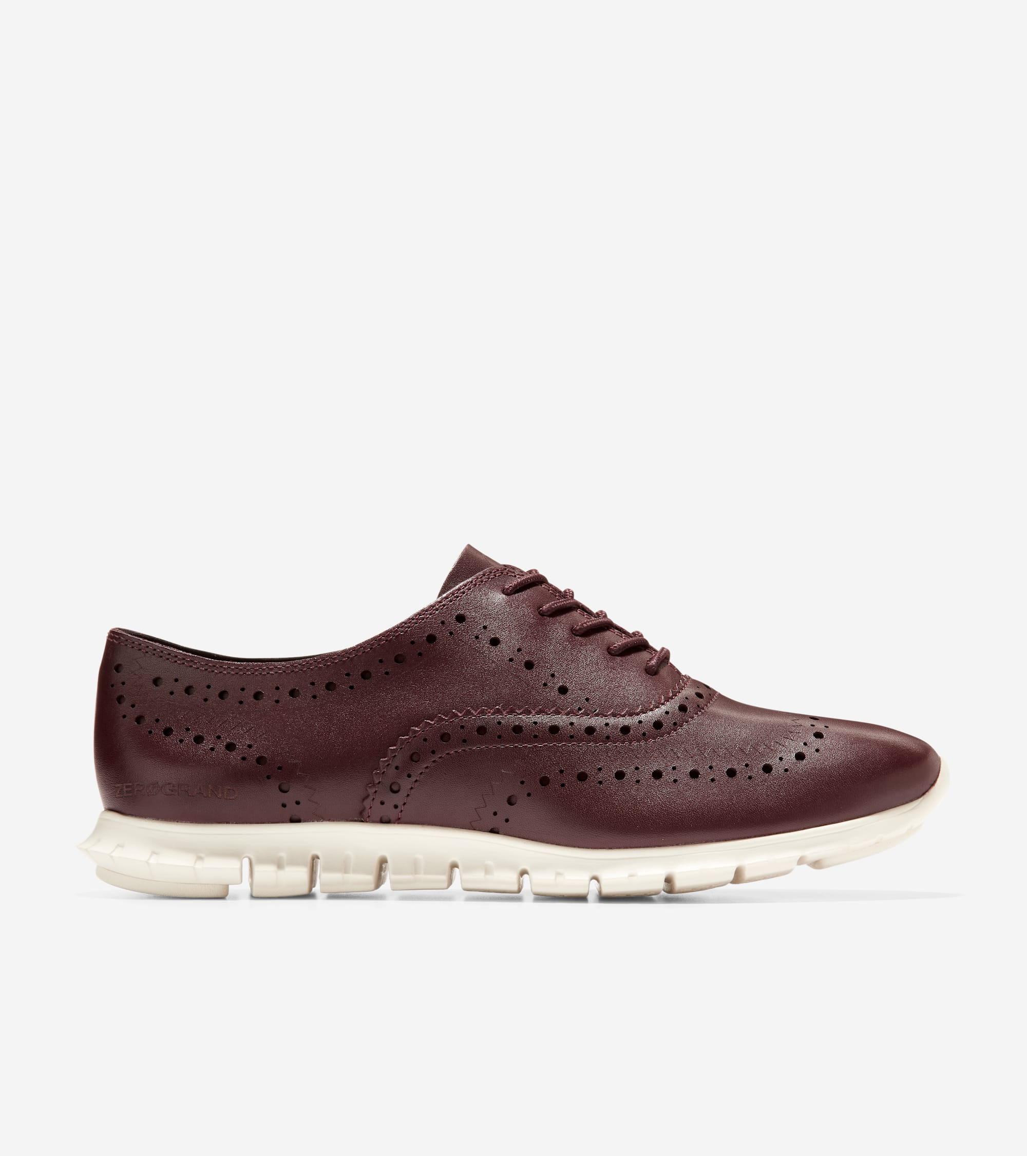 Women's ZERØGRAND Wingtip Oxford in Red | Cole Haan | Cole Haan (US)
