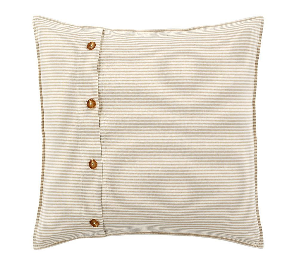 Wheaton Striped Cotton/Linen Sham | Pottery Barn (US)