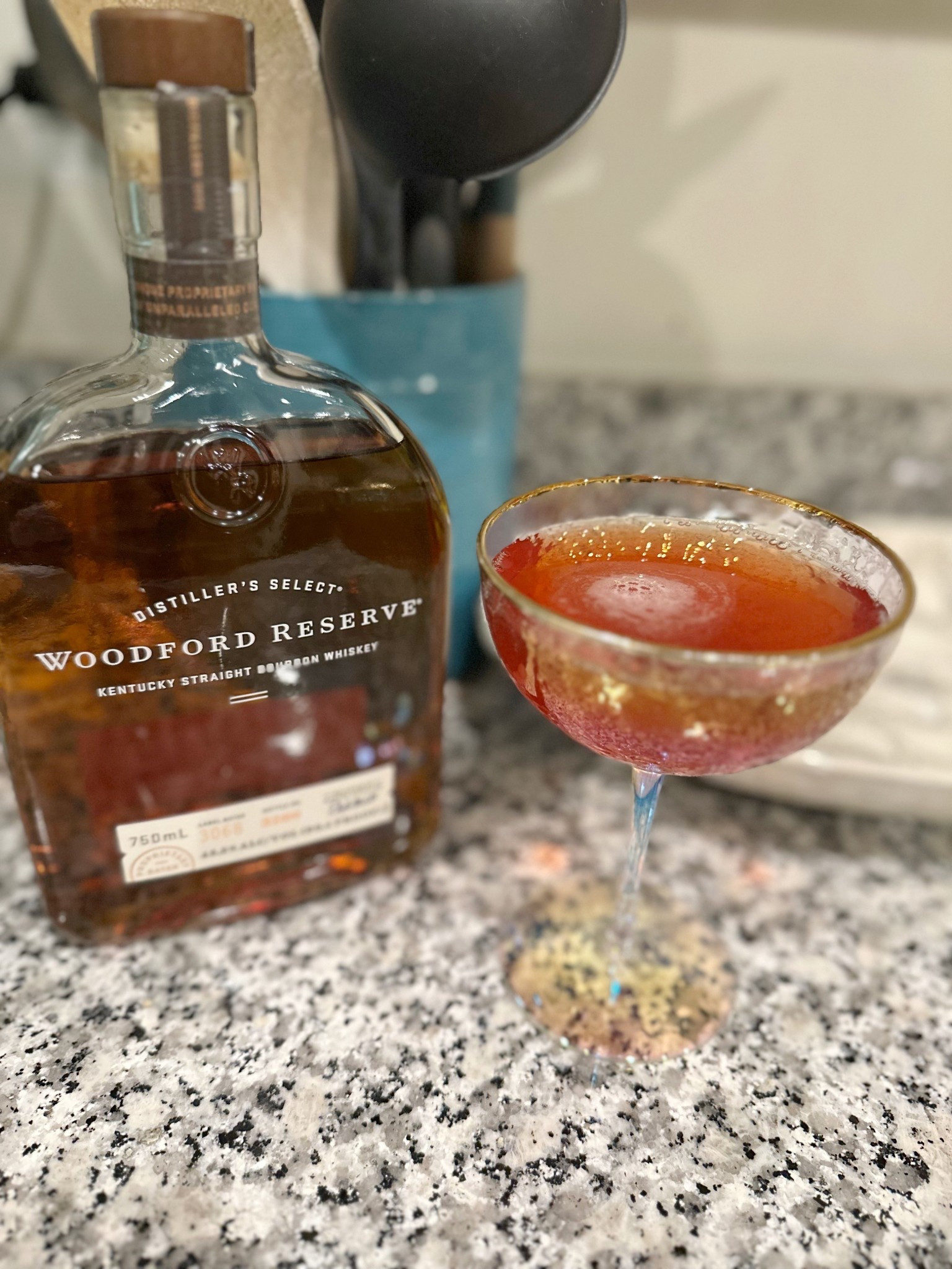 Snow day necessity. 🥃 I love these coupe glasses from Anthropologie! They were gifted to me several years ago and I love using them whenever I want to feel fancy—which is often! 💁🏻‍♀️😄 

#LTKdayinmylife #LTKHome #LTKfoodie