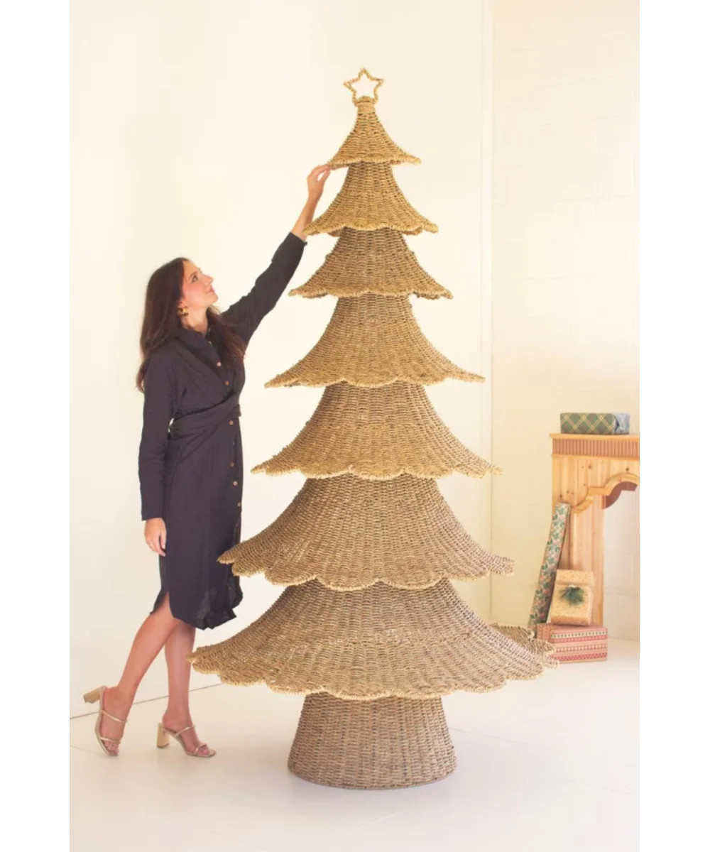 GIANT WOVEN VINE CHRISTMAS TREE #1 | Wayfair North America
