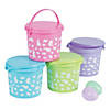 Easter Pails with Lid - 12 Pc. | Oriental Trading Company