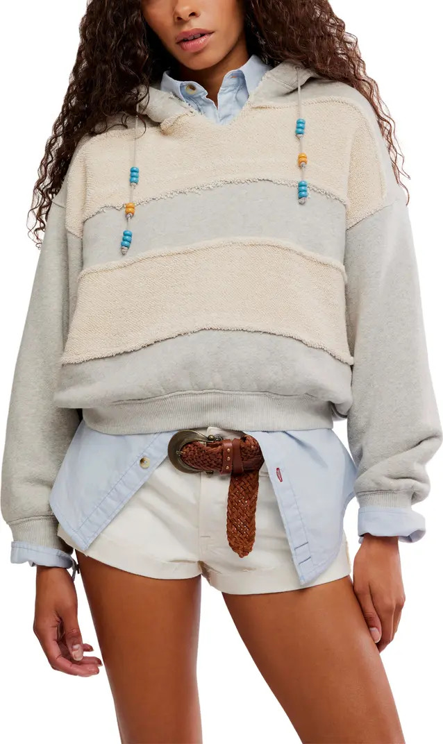 Camp Crush Crop Cotton Blend Hoodie | Nordstrom