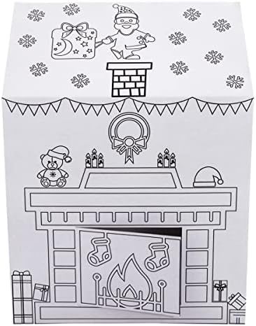 Amazon.com: ColorJo “Santa is Coming” Color Your Own Playhouse - Spread The Joy and Wonder of... | Amazon (US)