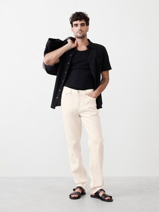 Straight Slim Summerweight Jean | Banana Republic Factory