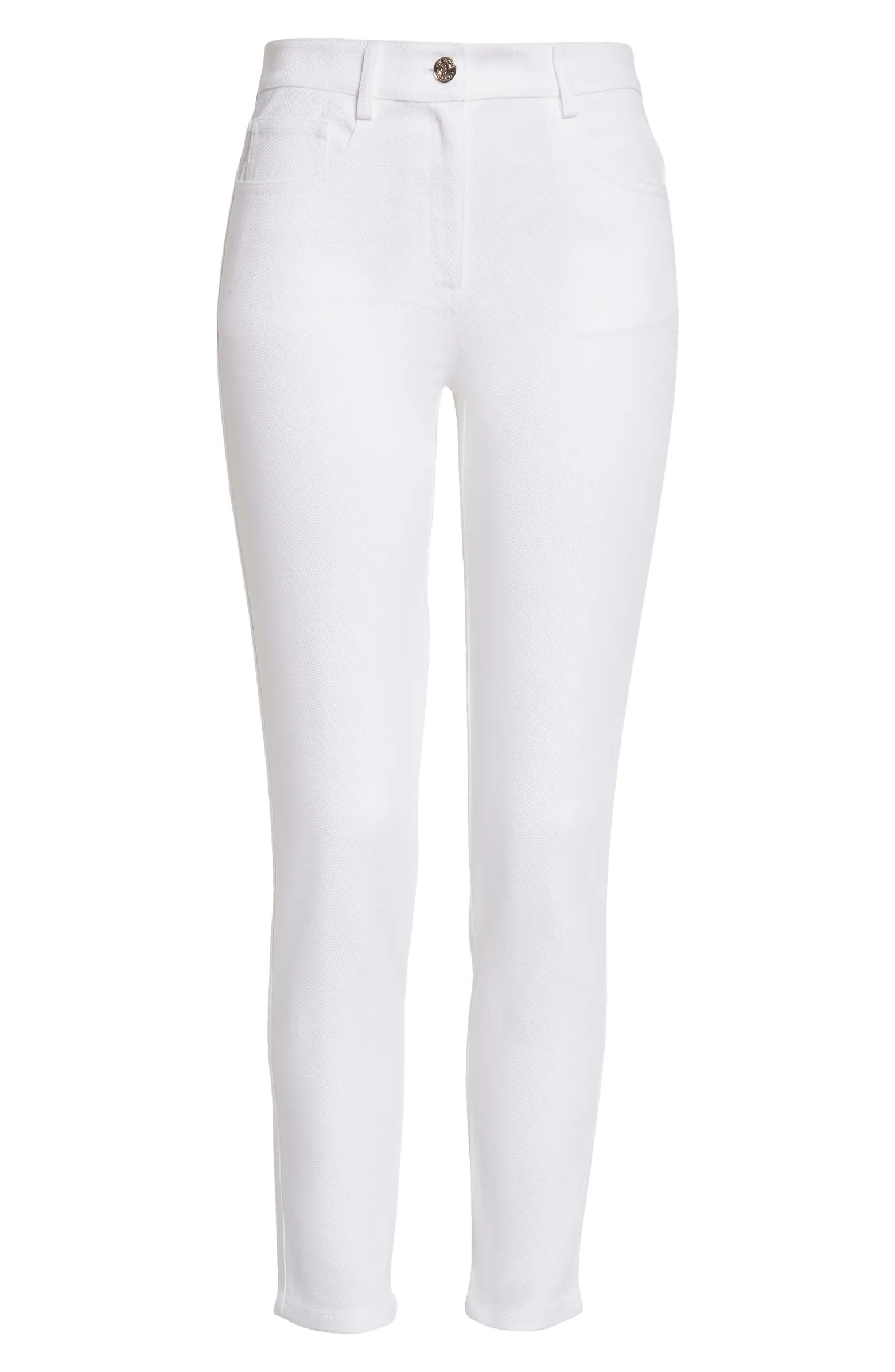 St. John Collection Stretch Denim Skinny Ankle Pants | Nordstrom | Nordstrom