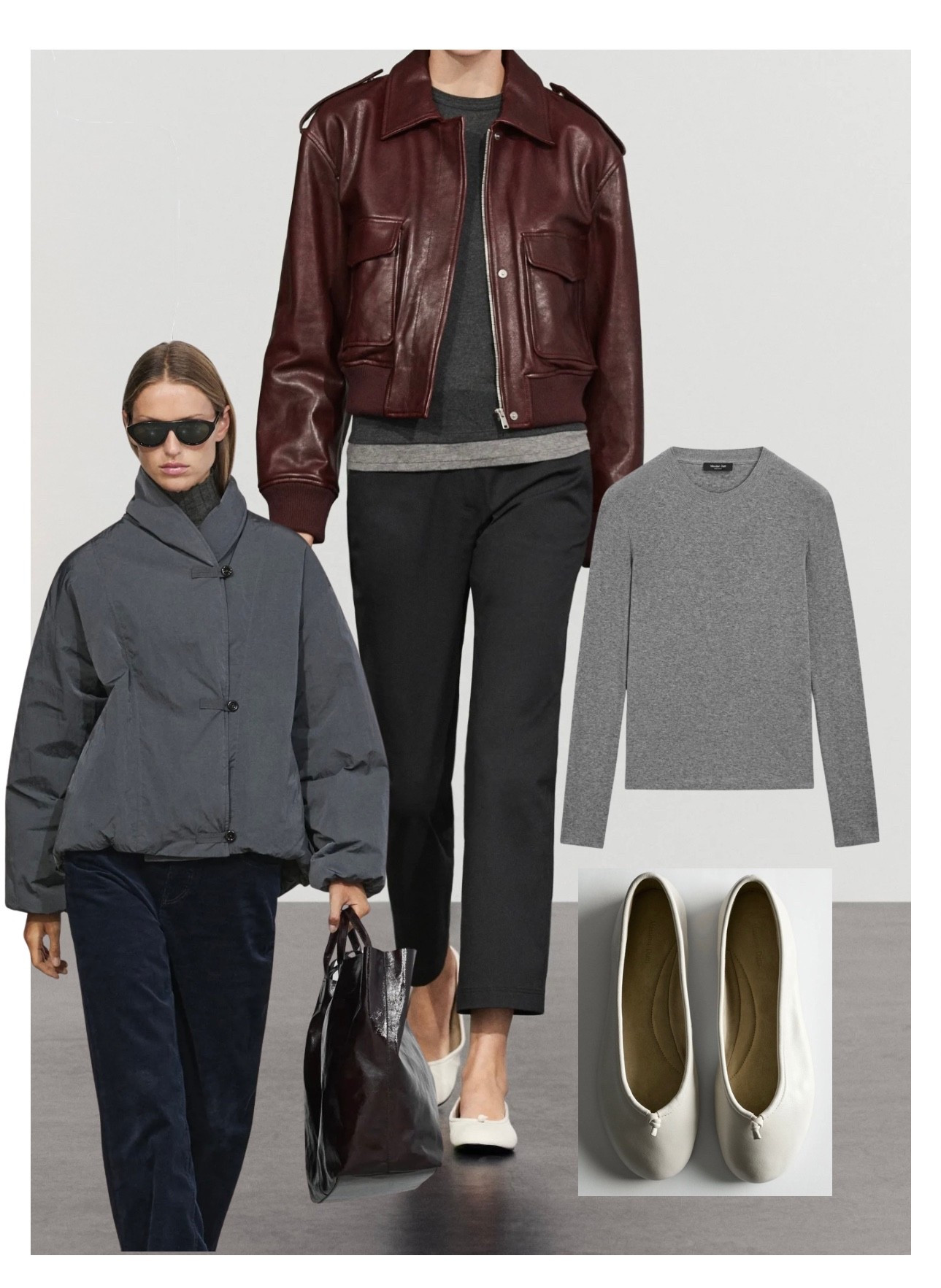 Two of my favourite colours for autumn-grey and Burgandy.

#LTKuk #LTKeurope #LTKautumn