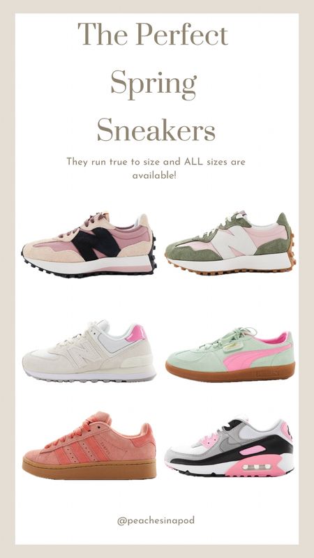 All sizes available and are true to size. #springsneakers #sneakers #new balance

#LTKSeasonal #LTKshoecrush #LTKstyletip